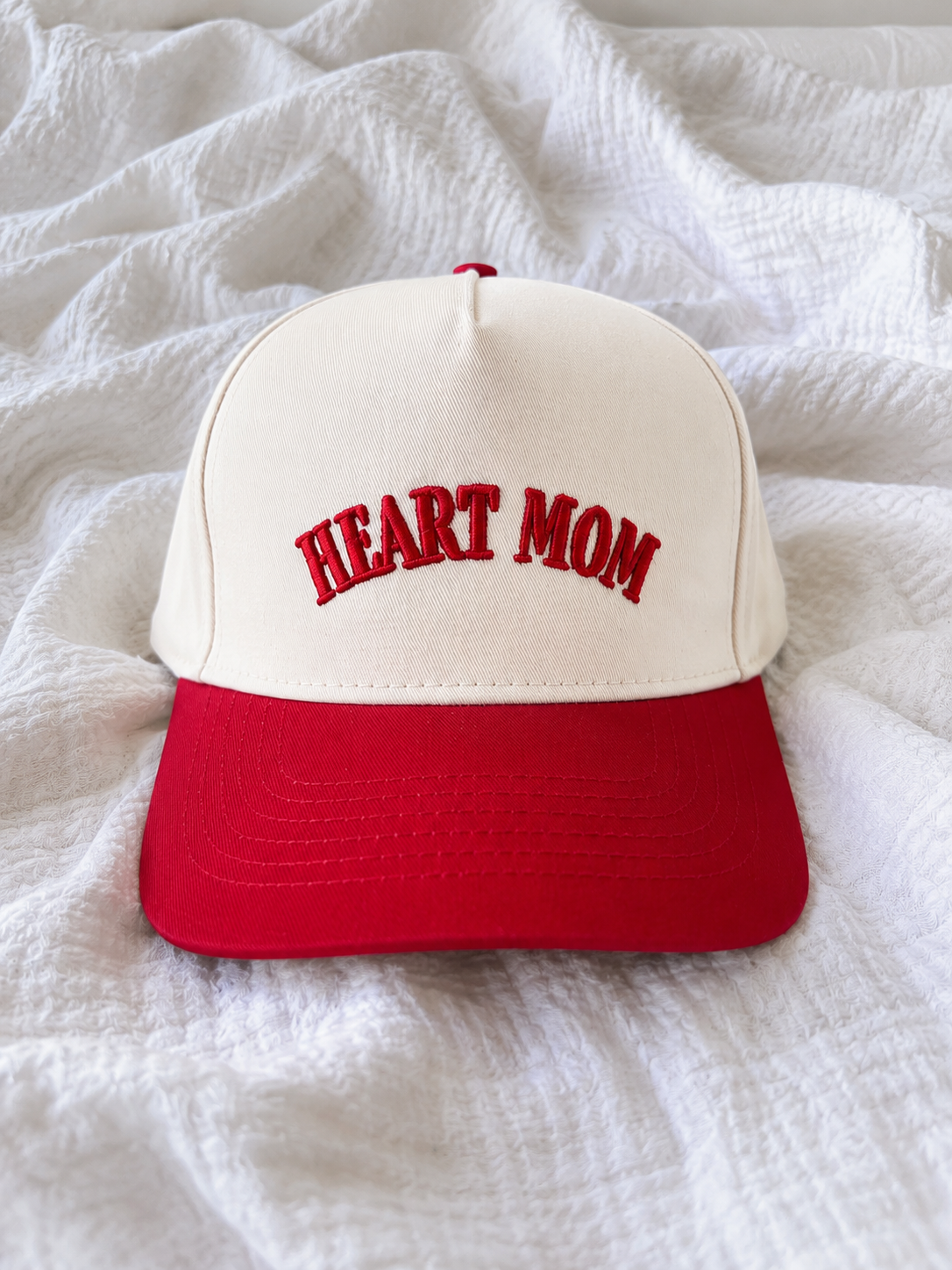 heart mom trucker hat